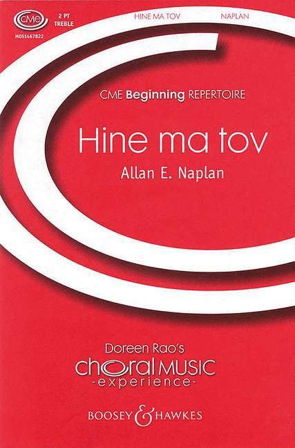 Tiskanica HINE MA TOV CHANT ALAN NAPLAN