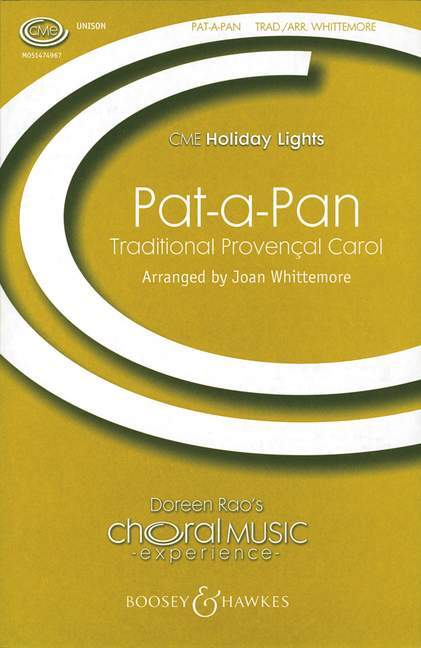 Printed items PAT-A-PAN CHANT JOAN WHITTEMORE