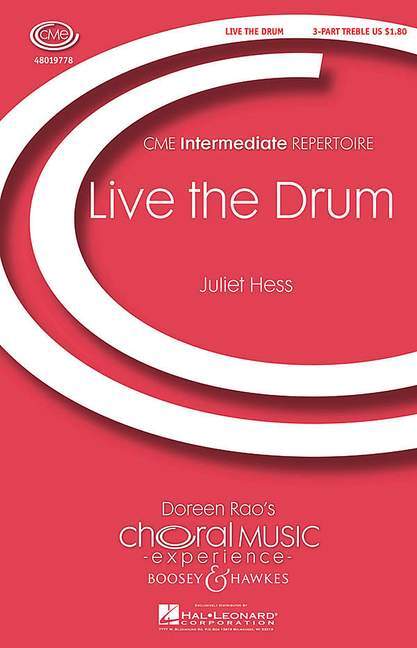 Printed items LIVE THE DRUM JULIET HESS