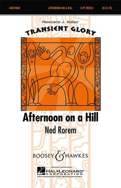 Tiskani izdelki AFTERNOON ON A HILL CHANT NED ROREM