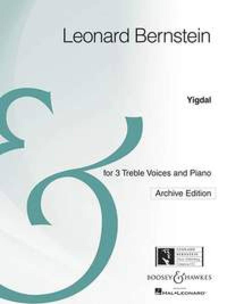 Knjiga YIGDAL LEONARD BERNSTEIN