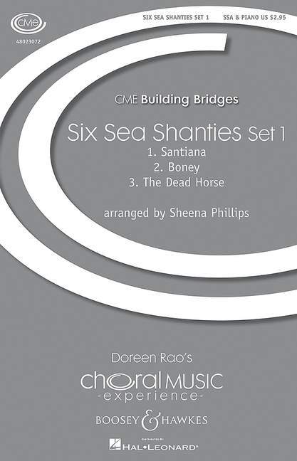Drucksachen SIX SEA SHANTIES SET 1 SHEENA PHILLIPS