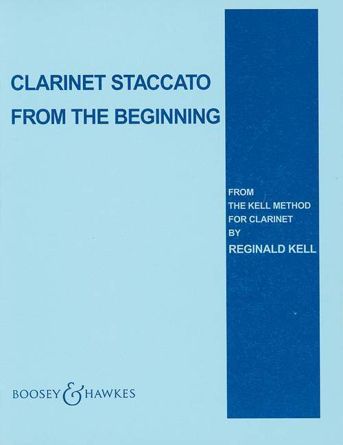 Tiskovina CLARINET STACCCATO CLARINETTE KELL