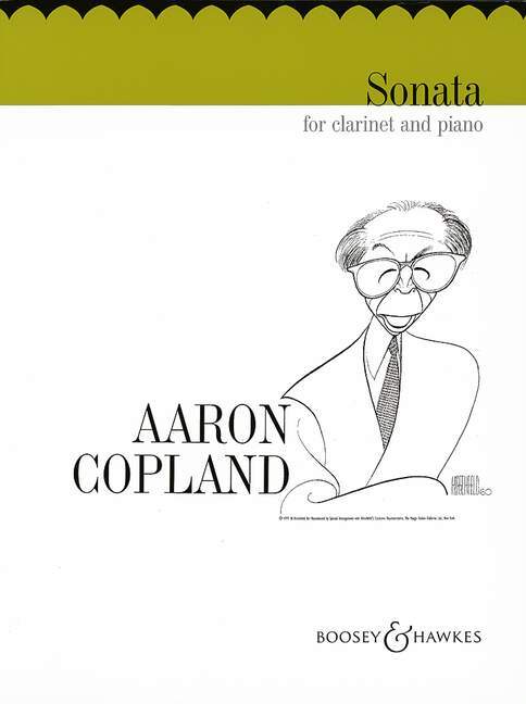 Prasa SONATE CLARINETTE AARON COPLAND