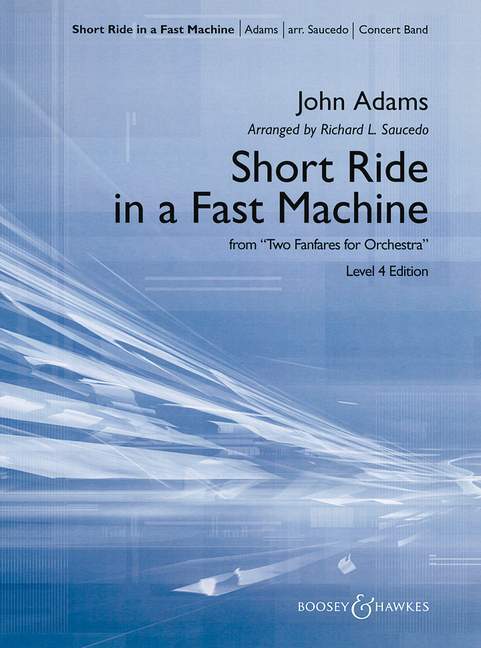 Tiskovina SHORT RIDE IN A FAST MACHINE JOHN ADAMS