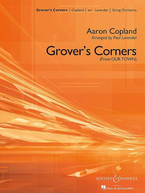 Prasa GROVER'S CORNERS -PARTITION+PARTIES SEPAREES AARON COPLAND