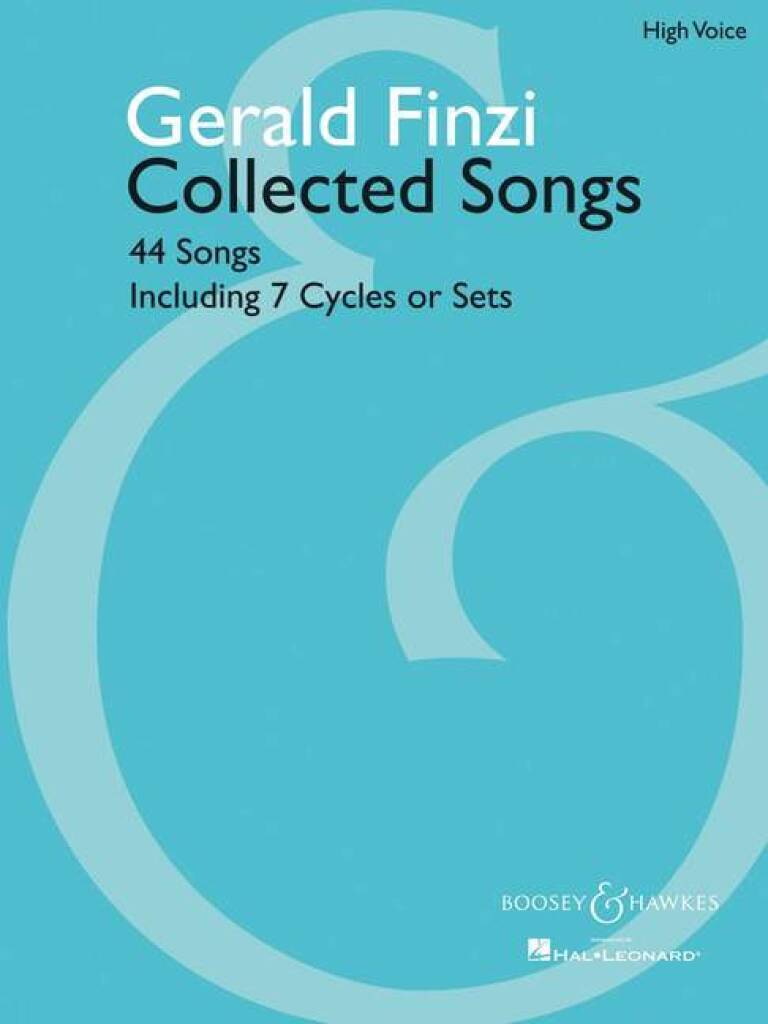 Knjiga 44 COLLECTED SONGS CHANT GERALD FINZI