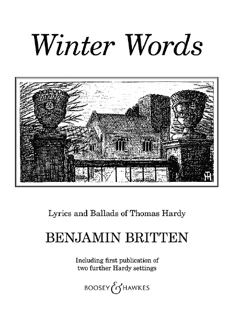 Tiskovina WINTER WORDS OP. 52 CHANT BENJAMIN BRITTEN