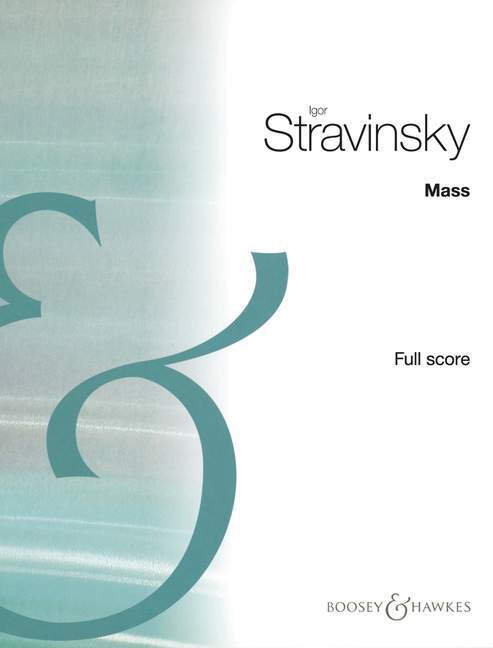 Prasa MESSE IGOR STRAVINSKY