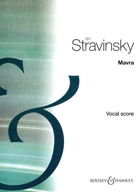 Tiskani izdelki MAVRA IGOR STRAVINSKY