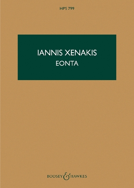 Artigos impressos EONTA IANNIS XENAKIS