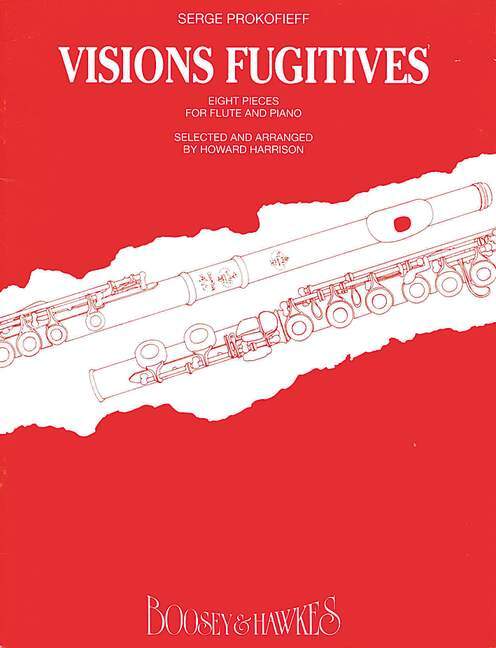 Prasa VISIONS FUGITIVES OP. 22 FLUTE TRAVERSIERE SERGEI PROKOFIEV