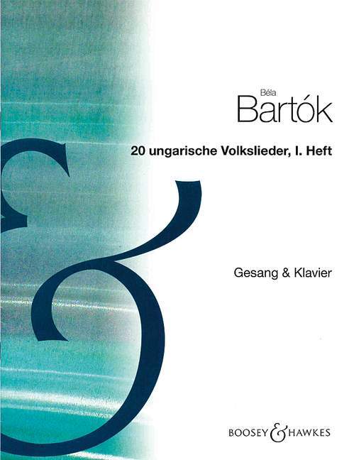 Tiskanica 20 HUNGARIAN FOLKSONGS VOL. 1 BELA BARTOK