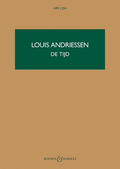 Printed items DE TIJD LOUIS ANDRIESSEN
