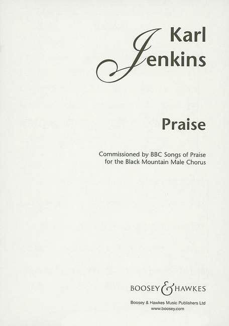 Printed items PRAISE CHANT KARL JENKINS