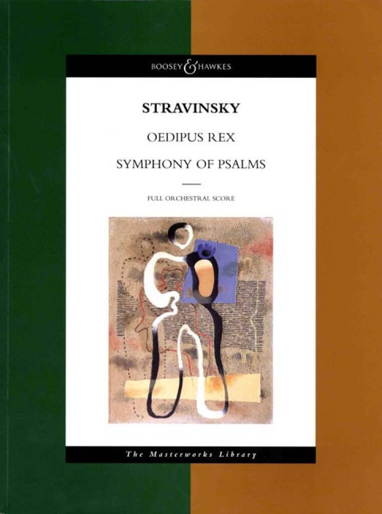 Knjiga OEDIPUS REX-PSALMENSYMPHONIE IGOR STRAVINSKY