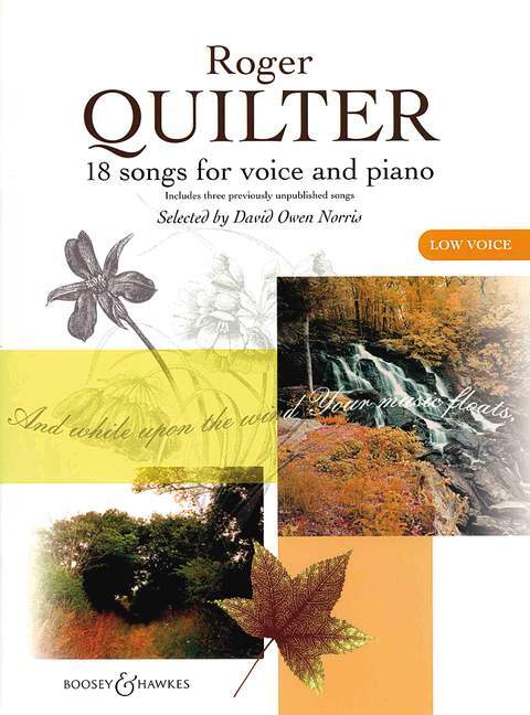Tiskani izdelki SONGS(18) R. QUILTER