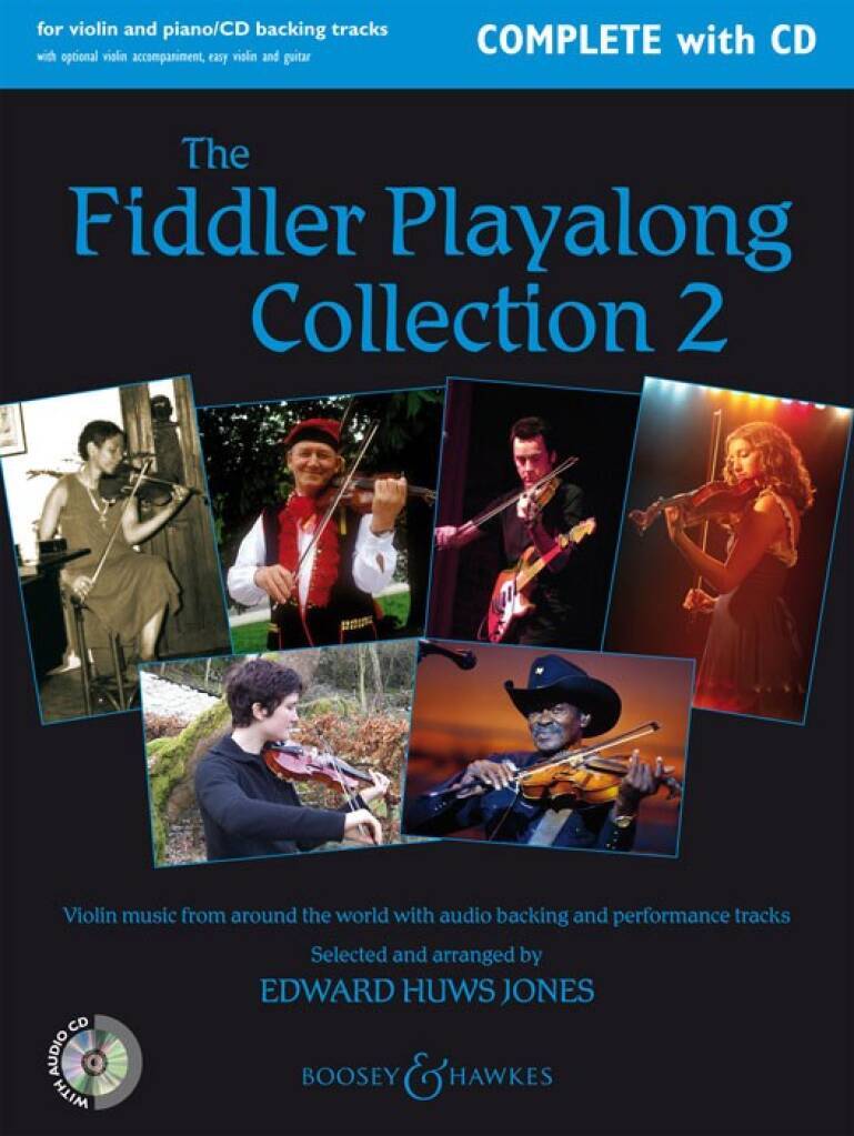 Knjiga FIDDLER PLAYALONG COLLECTION 2 VIOLON +CD EDWARD HUWS JONES