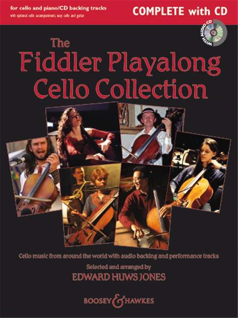 Knjiga FIDDLER PLAYALONG COLLECTION  VIOLONCELLE +CD JONES