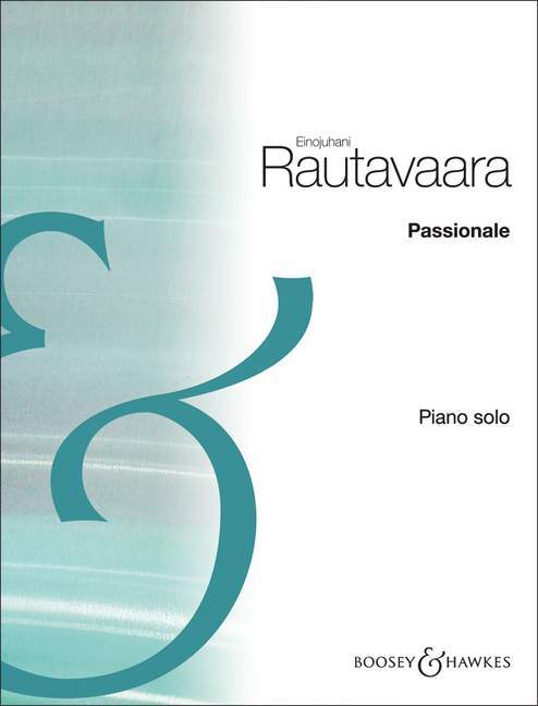Materiale tipărite PASSIONALE PIANO EINOJUHANI RAUTAVAAR