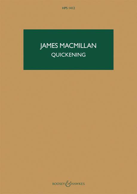 Tiskani izdelki QUICKENING JAMES MACMILLAN