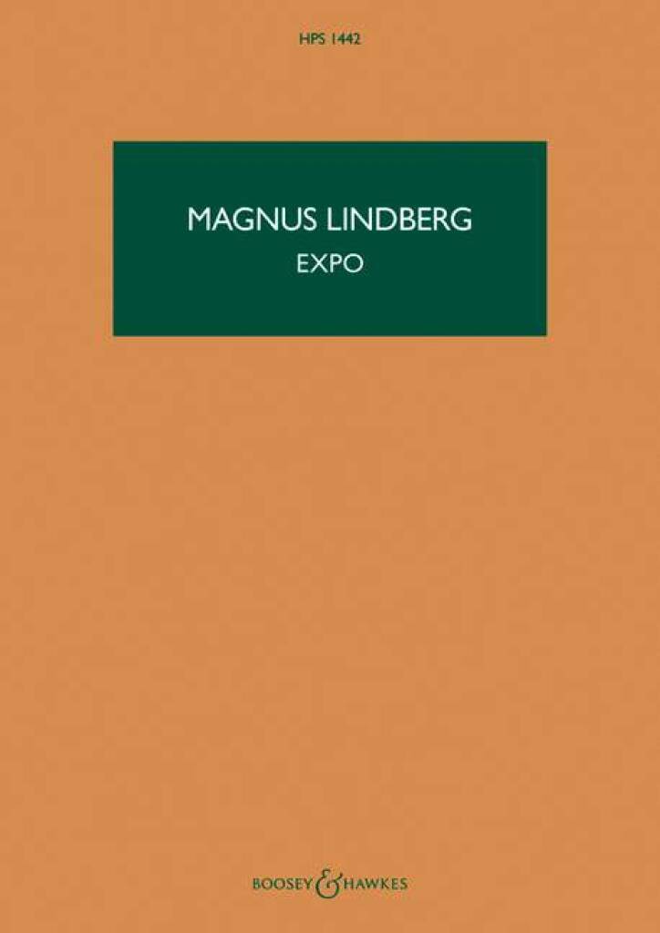 Libro EXPO ORCHESTRE MAGNUS LINDBERG
