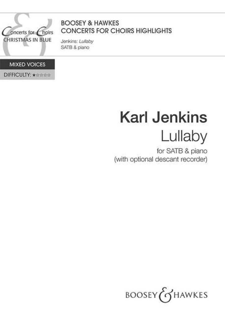 Knjiga LULLABY CHANT KARL JENKINS