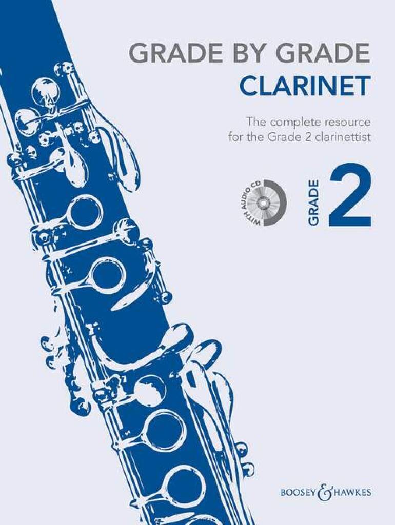 Knjiga GRADE BY GRADE - CLARINET CLARINETTE +CD JANET WAY