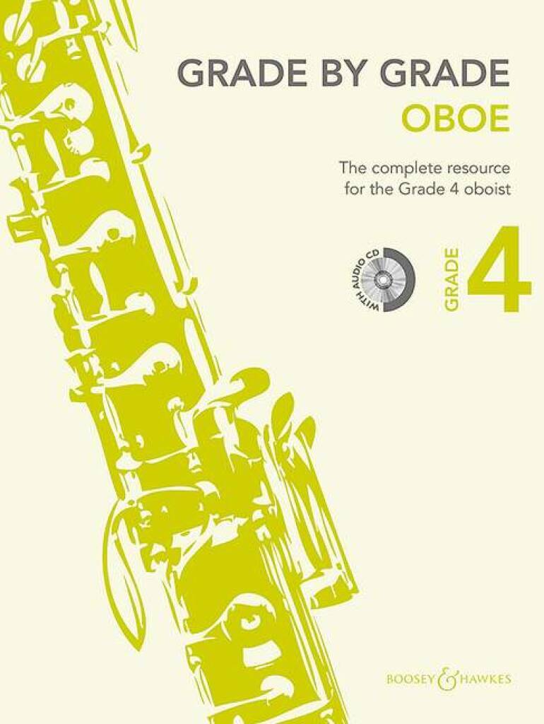 Kniha GRADE BY GRADE - OBOE HAUTBOIS +CD JANET WAY