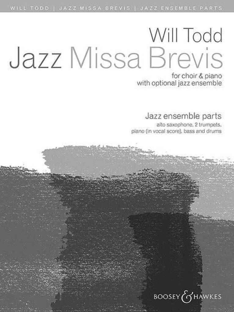 Boek JAZZ MISSA BREVIS -ENSEMBLE DE PARTITIONS WILL TODD