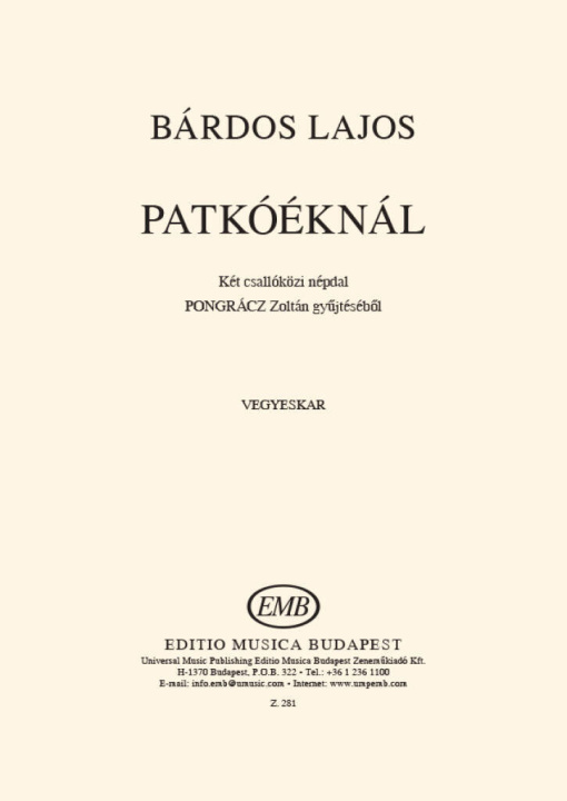 Knjiga PATKOEKNAL CHANT 