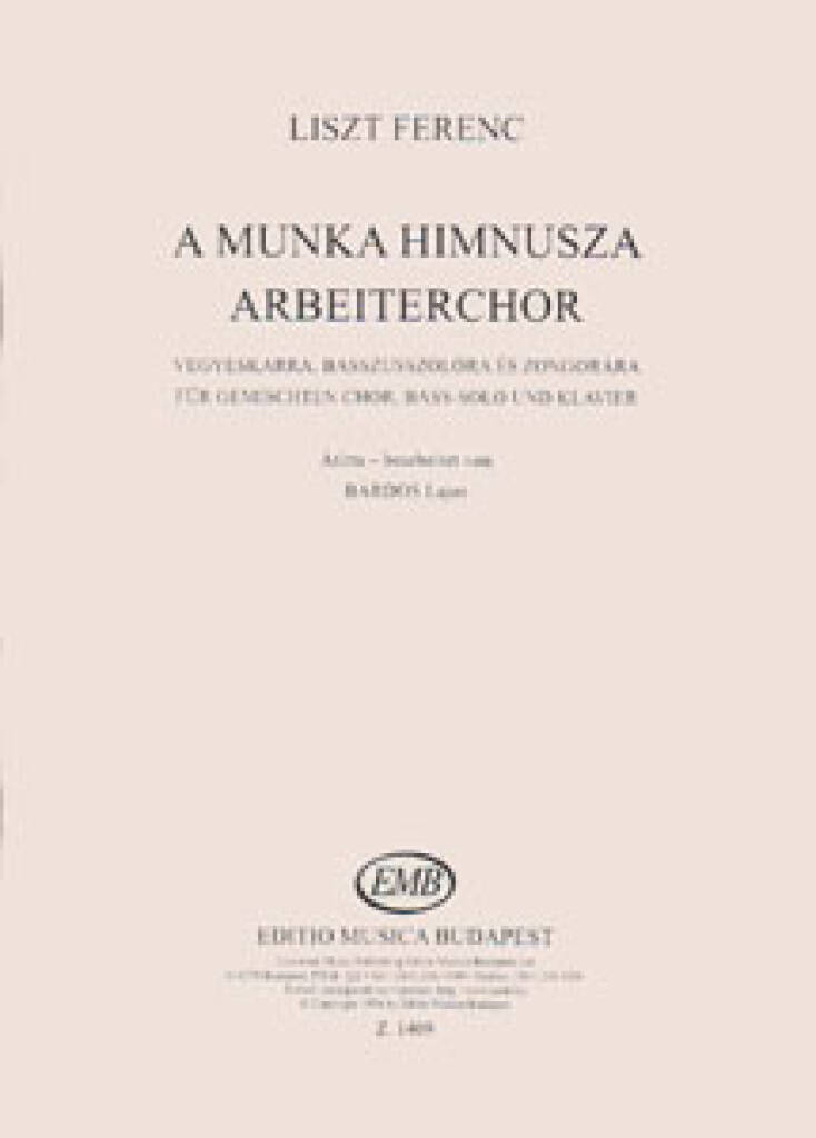 Książka ARBEITERCHOR (WORKERS' CHORUS) 