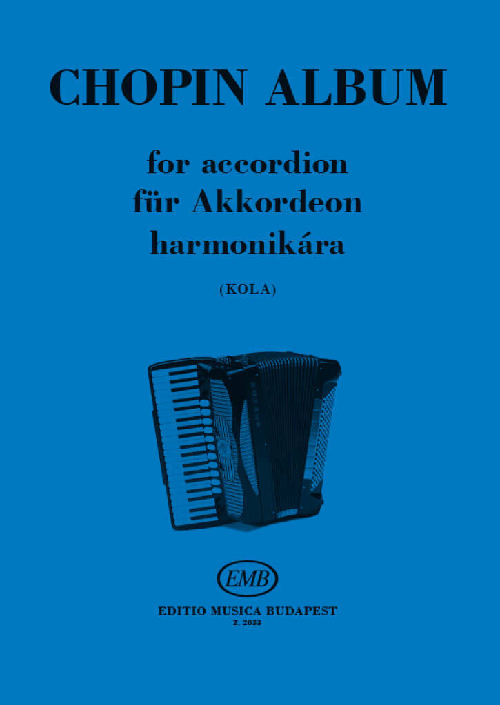 Buch ALBUM ACCORDEON FREDERIC CHOPIN