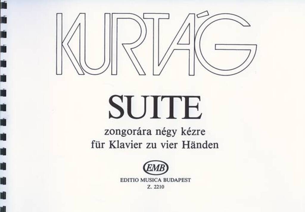 Knjiga SUITE - GYORGY KURTAG