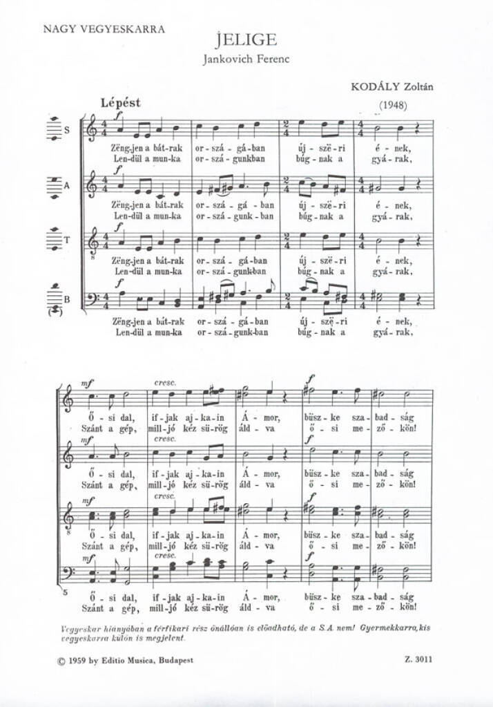 Carte EPIGRAPH CHANT 