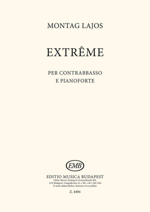 Książka EXTREME LAJOS MONTAG