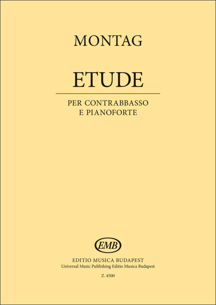 Book ETUEDE LAJOS MONTAG