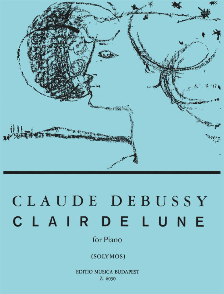 Buch CLAIR DE LUNE PIANO CLAUDE DEBUSSY