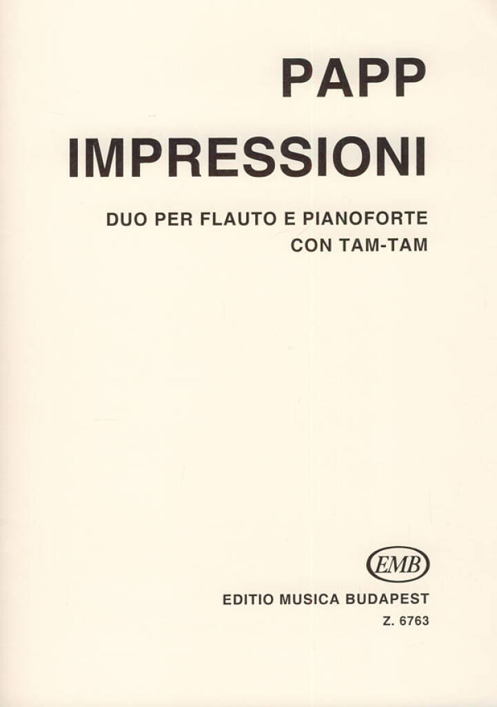 Βιβλίο IMPRESSIONI LAJOS PAPP