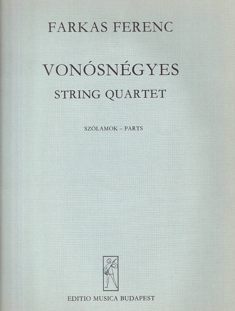 Knjiga STREICHQUARTETT MUSIQUE D'ENSEMBLE FERENC FARKAS