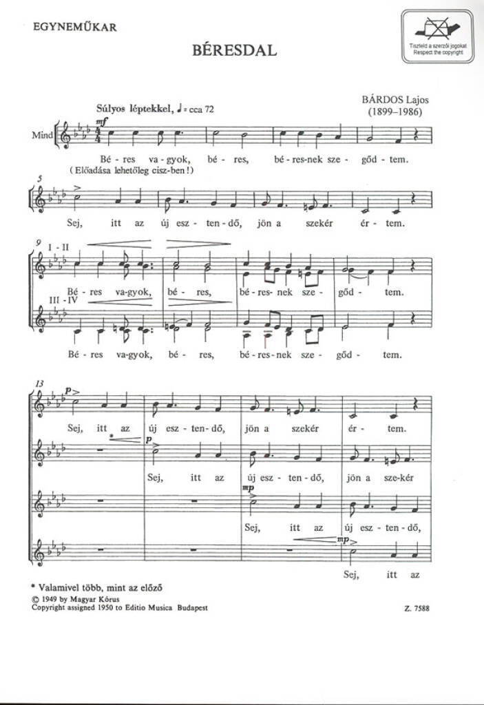 Knjiga BERESDAL CHANT 