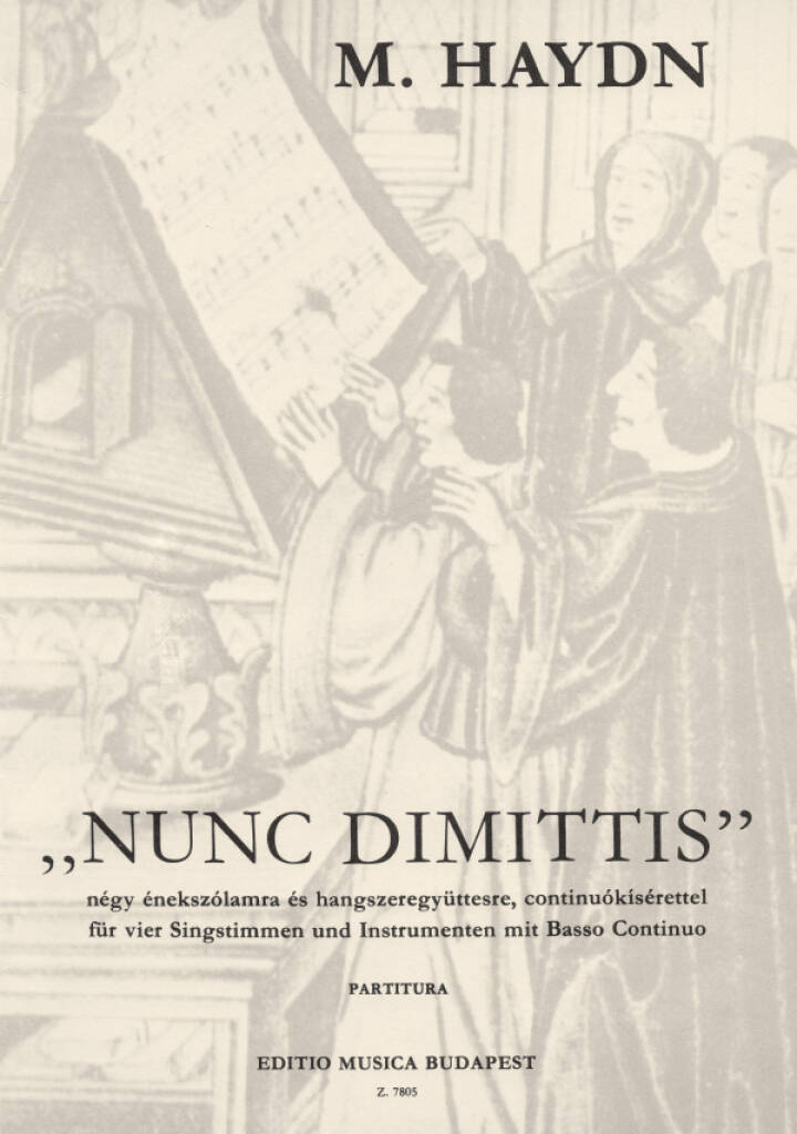 Knjiga NUNC DIMITTIS JOHANN MICHAEL HAYDN