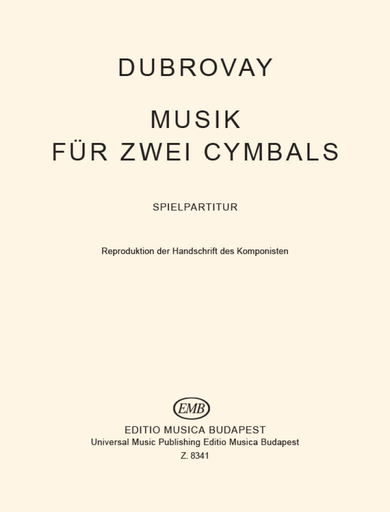 Knjiga MUSIK LASZLO DUBROVAY