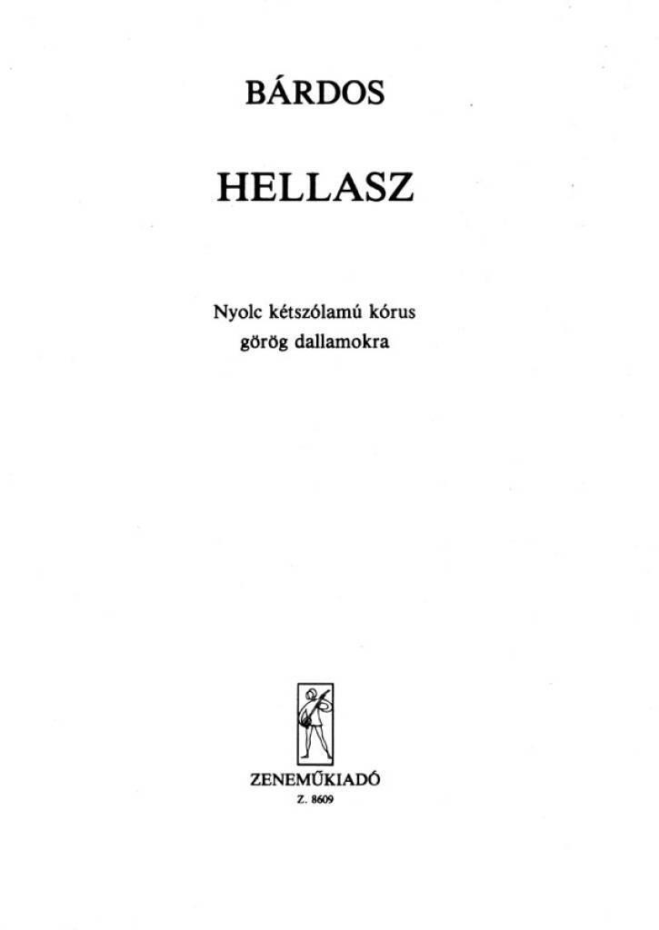 Knjiga HELLASZ CHANT 