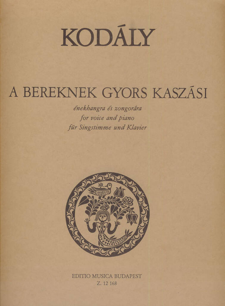 Book HIMFY-LIED CHANT ZOLTAN KODALY