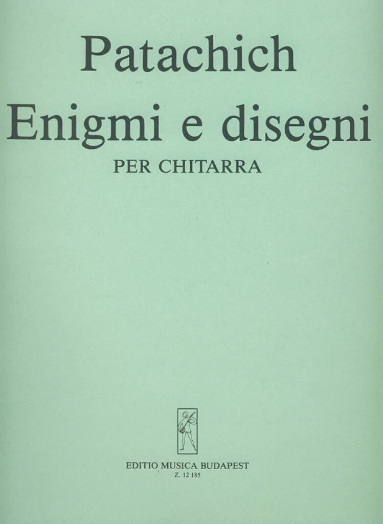 Knjiga ENIGMI E DISEGNI GUITARE IVAN PATACHICH
