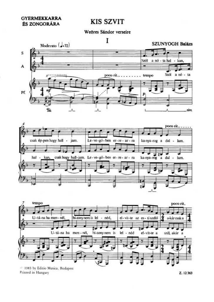 Knjiga SMALL SUITE 