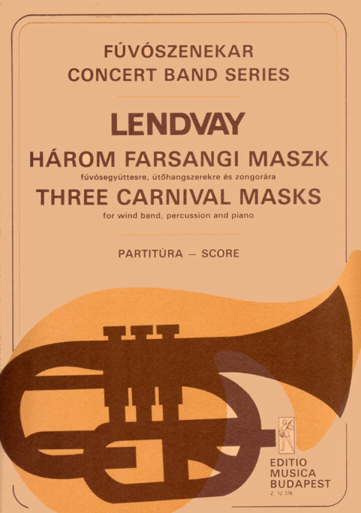 Knjiga THREE CARNIVAL MASKS KAMILLO LENDVAY