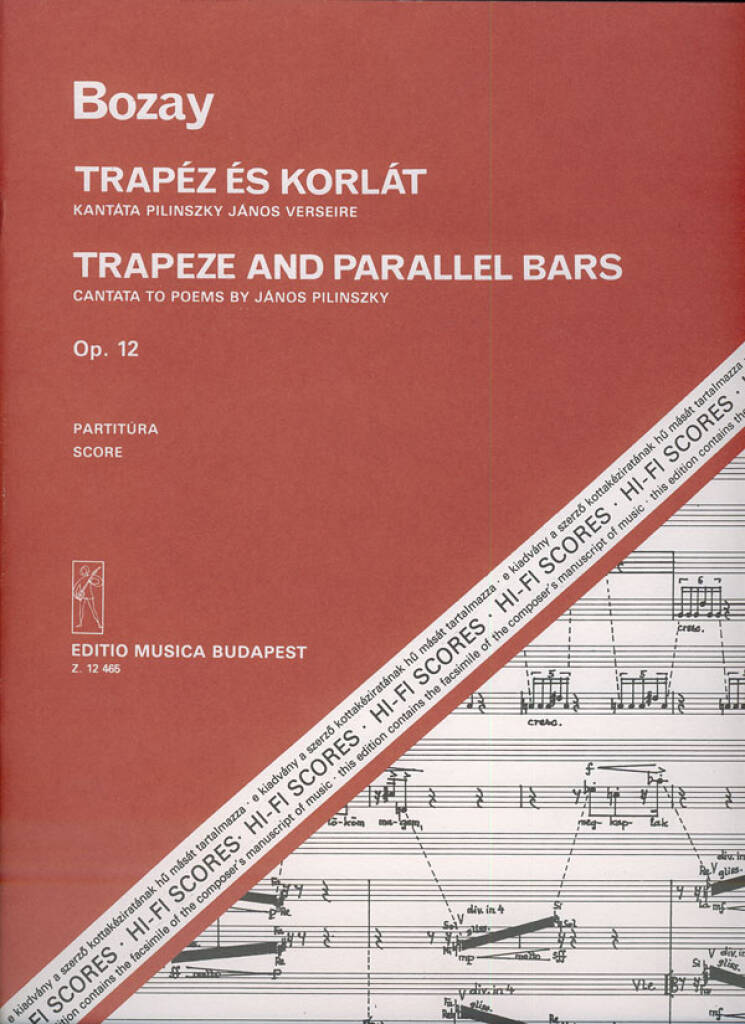 Knjiga TRAPEZE AND PARALLEL BARS. ATTILA BOZAY