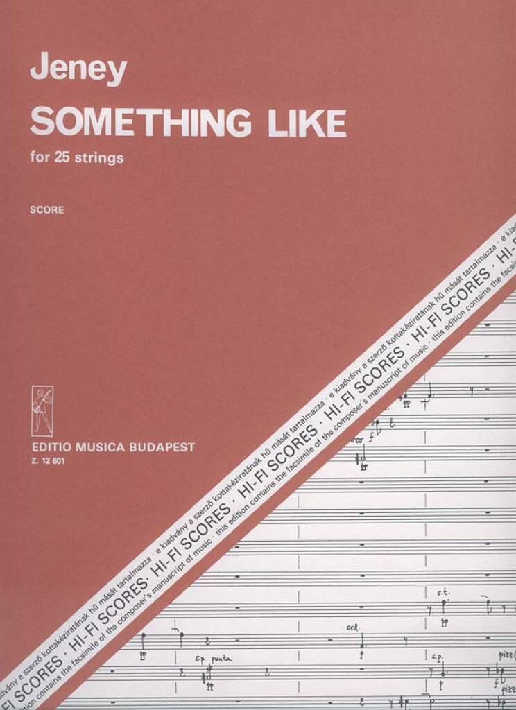 Knjiga SOMETHING LIKE ORCHESTRE ZOLTAN JENEY